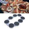 Table Turntable Turntable Tray 360 °   Rotation Multifunctional Reusable Portable Rotating Food Organizer Tray for Dining Table