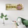 Canvas Print, Vintage Style Inscription
