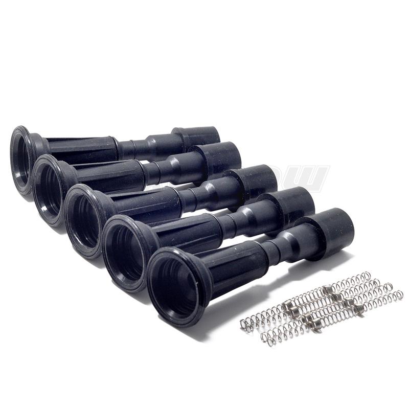 4 PCS OEM ZJ49-18-100 Ignition Coil Rubber Boot Connect Spark Plug For Mazda 2 1.5L Mazda 3 BK BL 1.6 1.4