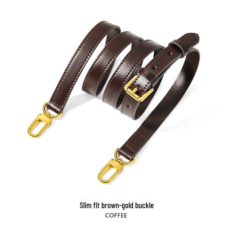 Ma Huang Shi Adjustable Leather Crossbody Bag Strap – Wide Replacement Shoulder Strap Accessory