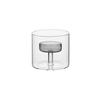 European-style Candlestick Transparent Candle Stand Creative Glass Candle Holder  Banquet