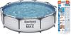 Piscină de grădină cu cadru 305x76 bestway 56406 | 8 în 1| steel pro max | puternică