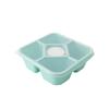 Reusable Wheat Straw Snack Box for Kids and Adults for Home Snack Storage Crisper Refrigerator Fresh Box Lunch Containers