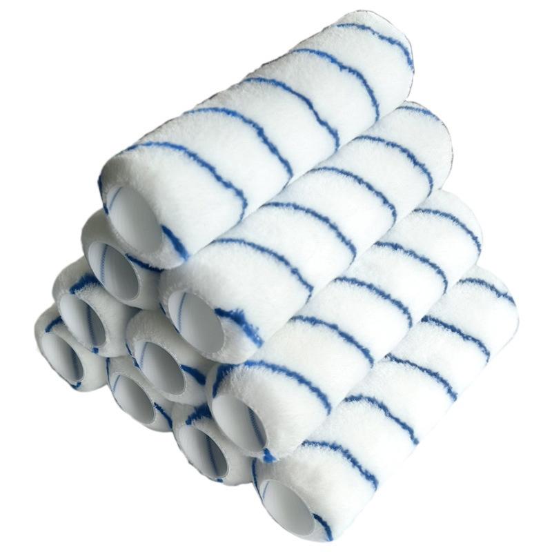 6/10Pcs 9-inch x 1.5" Woven Microfiber Paint Roller - Medium Pile Cage Roller, Smooth Painting Tool for Home Renovation