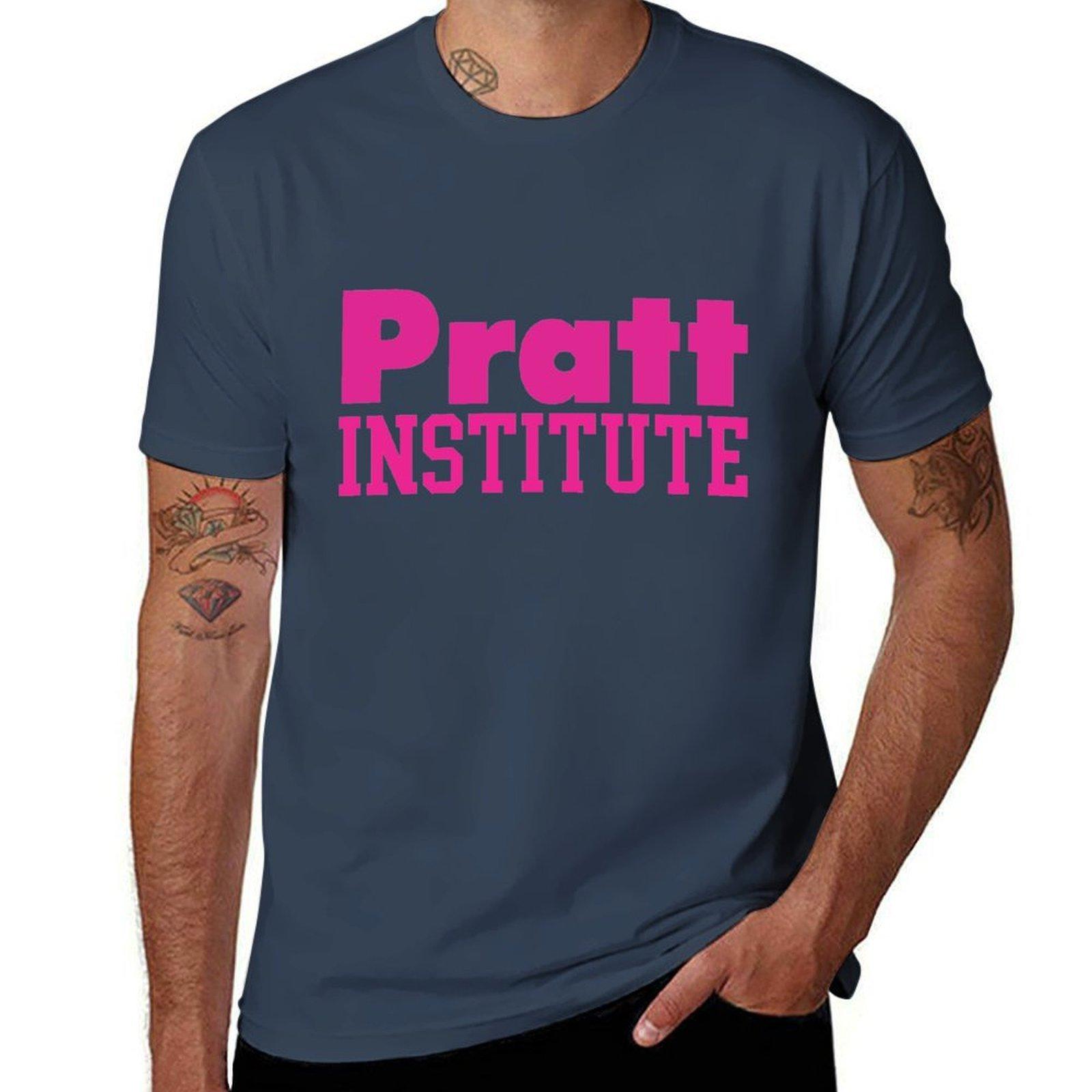 Pratt Institute The Office Sweatshirt Tshirt Novelty Graphic Tee Shirt S
