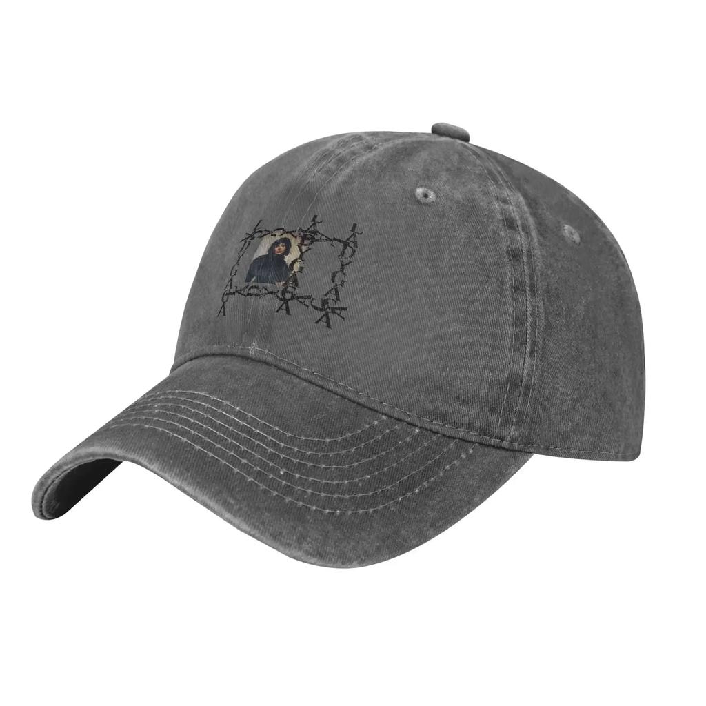 LADY GAGA MAYHEM Baseball Caps Casual Distressed Denim Snapback Hat for Unisex Women Outdoor Summer Adjustable Fit Hats Cap