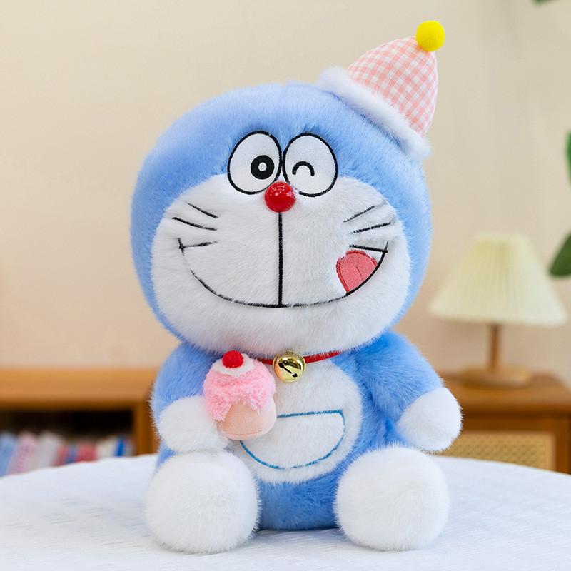 Doraemon Plush Toy Large Size With Pp Cotton Filling For Kids And Collectors