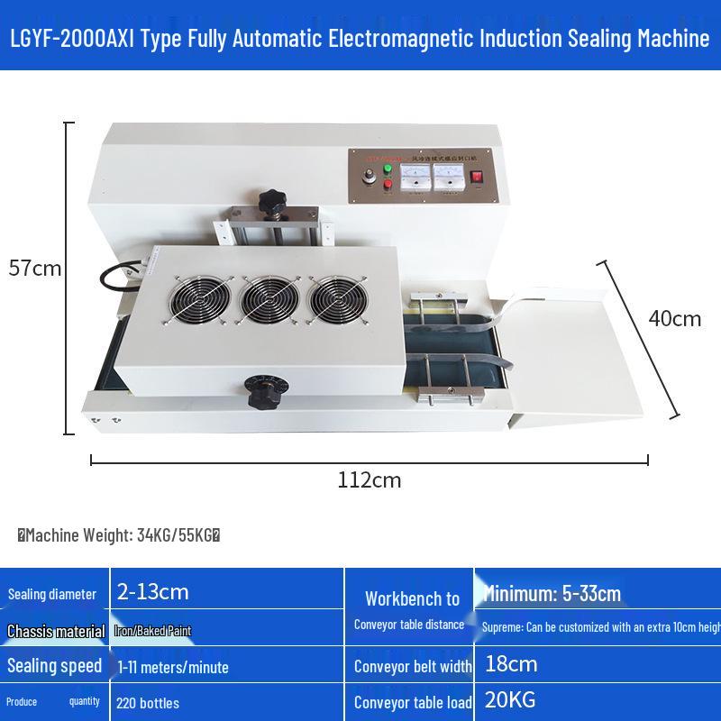 LX6000 Battery-Powered Induction Sealer for Non-Metallic Food, Medicine, and Daily Chemicals.