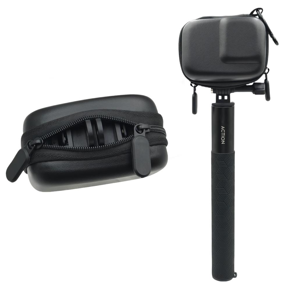 Storage Protective Case Carrying Portable For DJI Action 5 Pro 4 3 Gopro Hero 13 12 11 10 9 EVA Mini Shell Waterproof Shockpoof