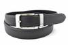 [Prairie Ginza] Utility Model Registered Cowhide Leather Easy-to-AttachDetach One-Push Belt NB19880 Men's Black Free Size (Waist size up to 95cm)