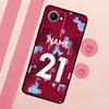 Personalised Football Number Name Case For Realme GT Neo 5 3T 2T 9 11 10 Pro Plus C11 C15 C21Y C25S C30 C31 C33 C35 C53 C55