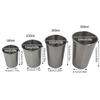 Set Of 10 Thermal Cups Functional Beer Cups Stainless Steel Tumblers For Beer Lover And Quality Lifestyle Enthusiasts