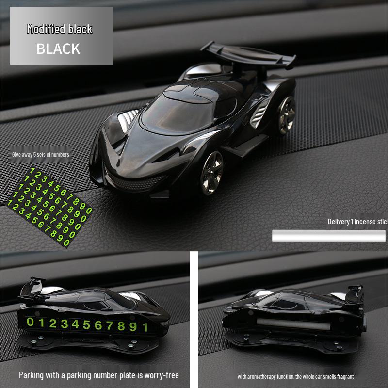 Multi-Functional Car Phone Holder with Aroma Diffuser & Temporary Parking Feature