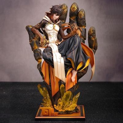 Genshin Impact Zhongli Anime Figurka GK Akční figurka Model Hračky pro panenky Dárky