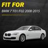 4Pcs Door Interior Inner Handle Pull Carrier Cover For BMW 7 F01 F02 2008-2015