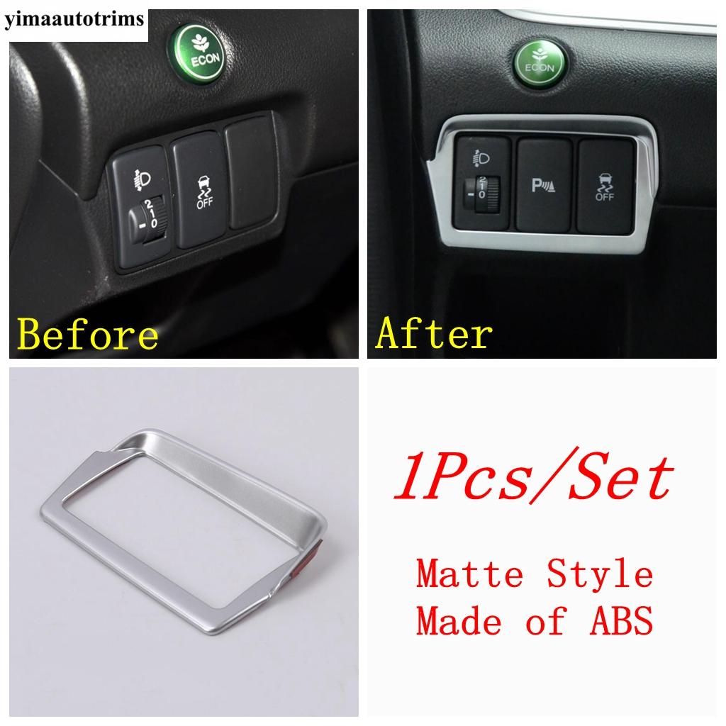 Gear Shift Panel / Window Lift / Middle AC Air Vent / Pillar A Speaker Cover Trim ABS Accessories For Honda CRV CR-V 2012 - 2016