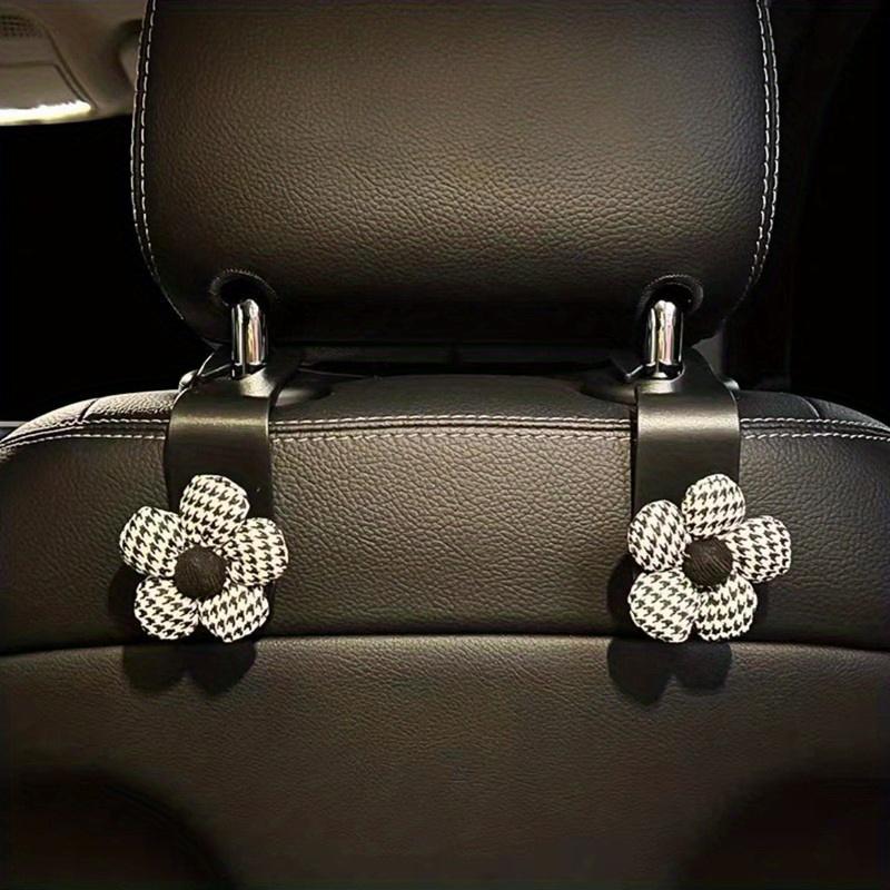 

2pcs Car Hooks Seat Back Hook Vehicle Headrest Organizer Storage Hanger Groceries Handbag Women Car Accessories