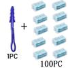 10/100pcs Replacement Heads Duster Microfiber Disposable Short Duster for Cleaning Home Office Blinds Surface Dust Clean Tool