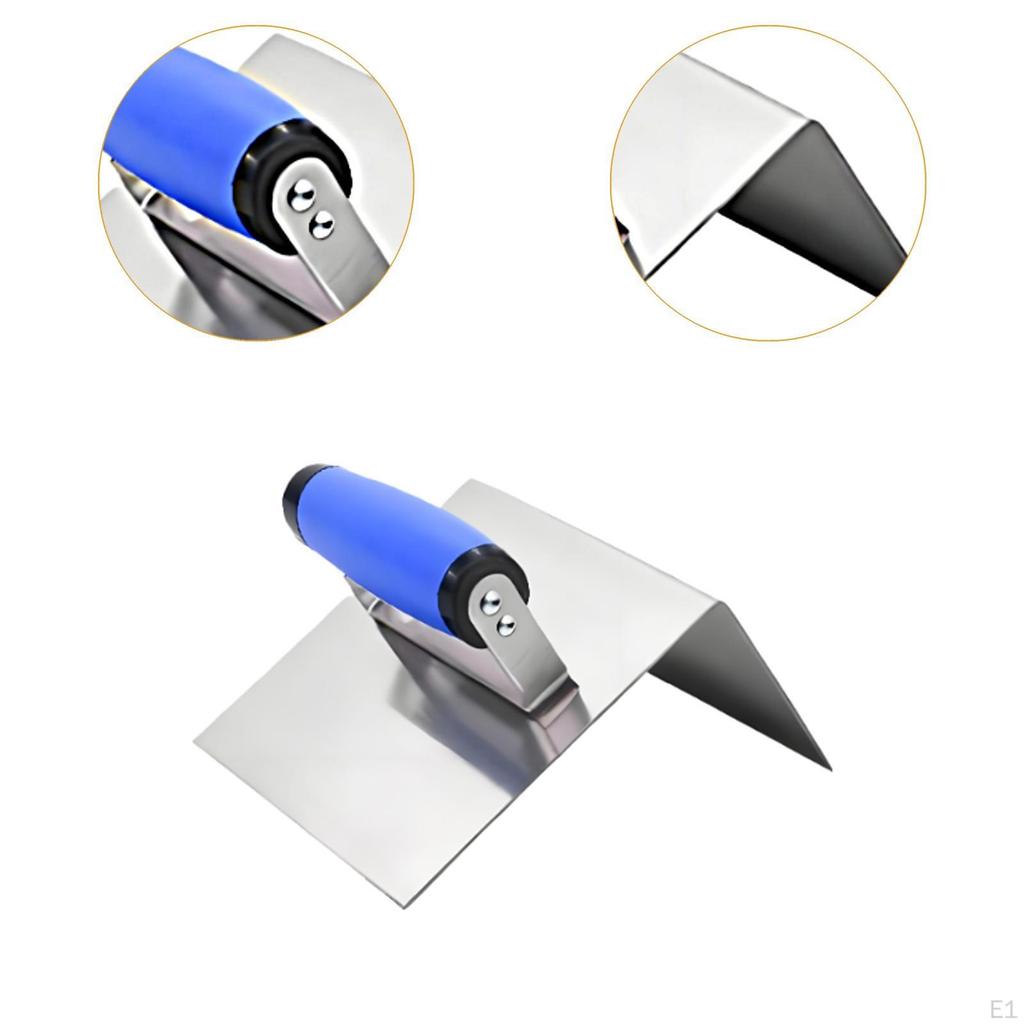 Eckenspachtel Edelstahl Trockenbau Finishwerkzeug Außen Innen Verputzen Mauern