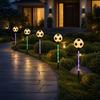 Yousheng Solar Soccer Light Outdoor, 8 Modes Color Changing Football Garden Stake Light, Waterproof Landscape Lamp for Yard Patio Lawn, Sports Fan