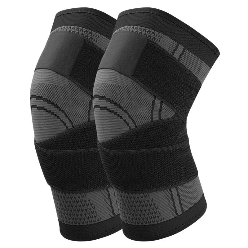 

Warm Knitted Knee Support for Sports and Cold Weather