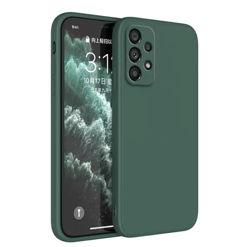 Luxury Liquid Silicone Phone Case For Samsung A13 A14 A15 A21S A25 A31 A32 A33 A34 A35 A36 A41 A42 A50 A51 A52 Back Cover
