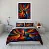 Colorful Music Art Decor Set Soft Comfortable Duvet Cover Bedding Set Included 1*Duvet Cover & 2*Pillowcases, Gift