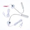 M-1Pcs AC220V EU/US Standard Sewing Machine Magnet LED Light DIY Bedhead Reading Lamp 10/20/30/40 LED Beads Sewing Machine Light