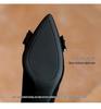 2025 Spring/Autumn Black Bow Low Heel Stiletto: French Pointed Toe Women's High Heels.