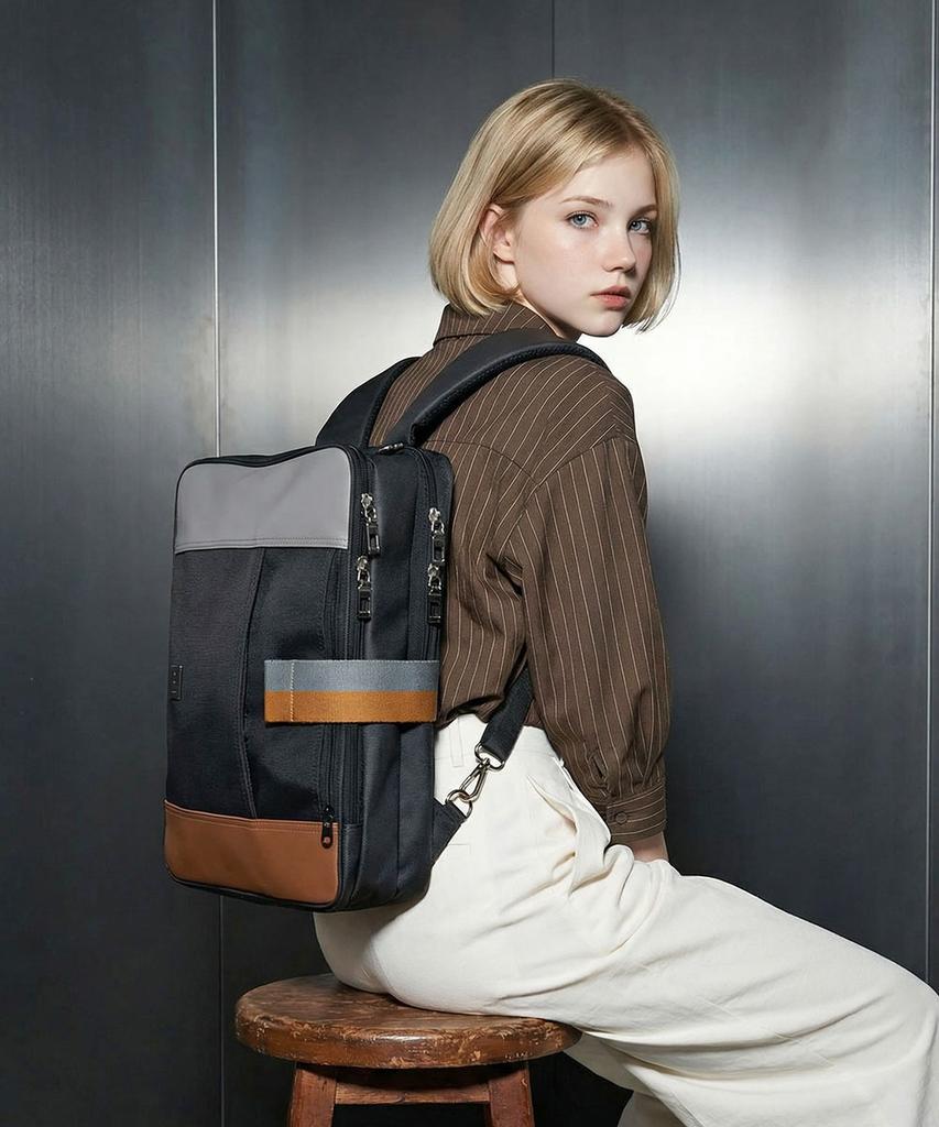 Lodinatt Workation Backpack Brown/Gray