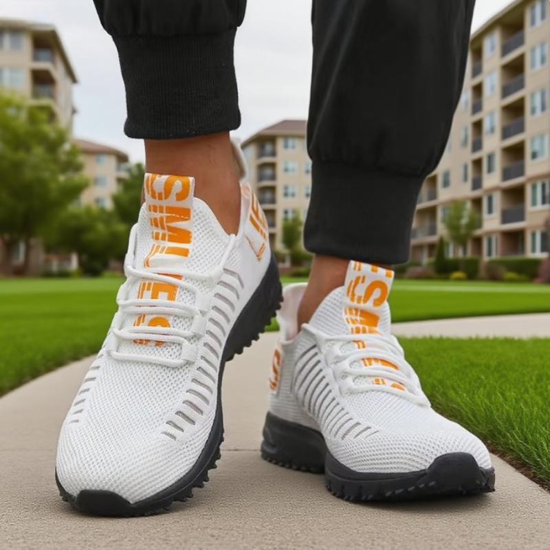 Men'S Athletic Shoes Breathable Mesh Lightweight Running Sneakers Stylish Casual Sport Footwear Designer Shoes Men