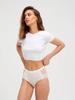 Sexy lace flower women's underwear high waist hollow fashion underwear for women
