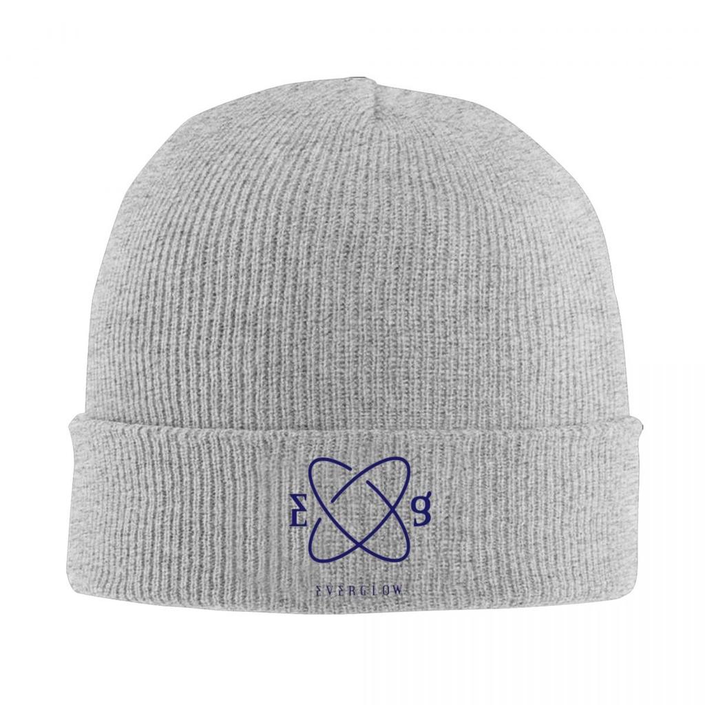 Everglow Logo Warme Strickmütze Winter Strickmütze Beanie Mütze Skullies Beanies Hip Hop Kappen für Unisex