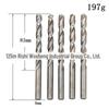 10-Piece High-Speed Steel Twist Drill & 5-Piece Hand Drill Bit Set