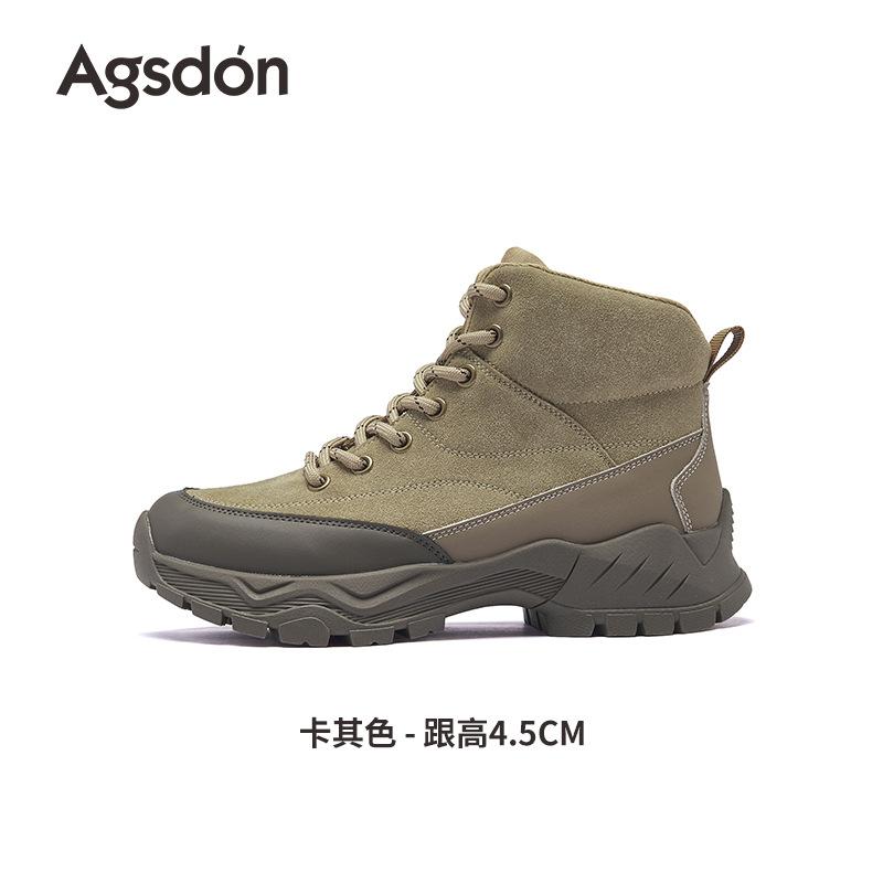 Augustine Martin Boots Women's 2025 New Summer Retro British Style Thick-soled Low-top Short Boots Outdoor Sports