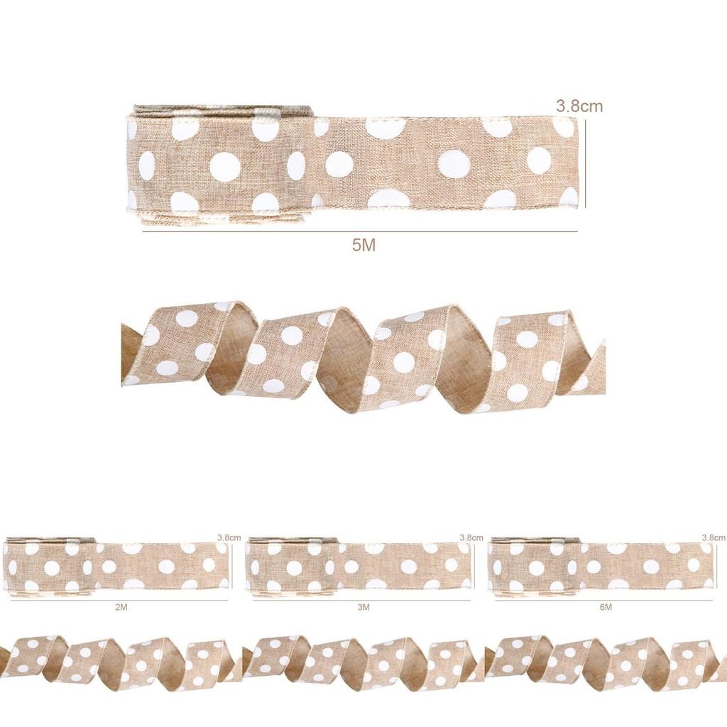 Versatile Wired Christmas Ribbon Available In Multiple Lengths For Crafting Holiday