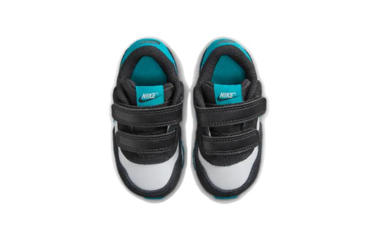 Nike MD Valiant Slip Resistant Abrasion Resistant Low top Toddler Shoes Black Blue Infant And Toddler CN8560-112