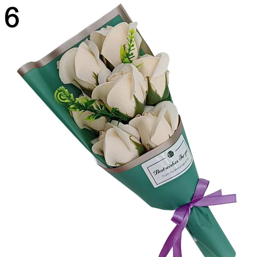 

Gift Box Decoration Dried Rose Flowers Real Happy Flower Press Mini Decorative Photo Backdrop Decor 6