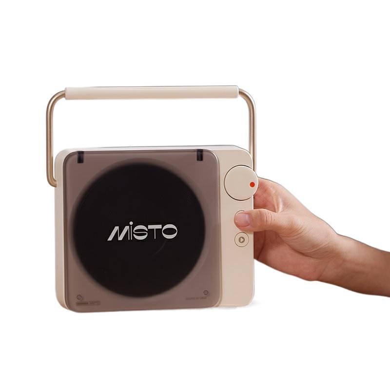 Bluetooth Wireless Speaker with Light-Activation, High-Quality Sound, Smart Design, Night Light Feature, and Compact Size.