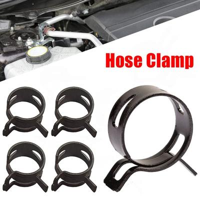 20Pcs/Lot for Fuel Oil Line Water Hose Pipe Spring Clips Elastic Buckle Pipe Hoop New Fastener