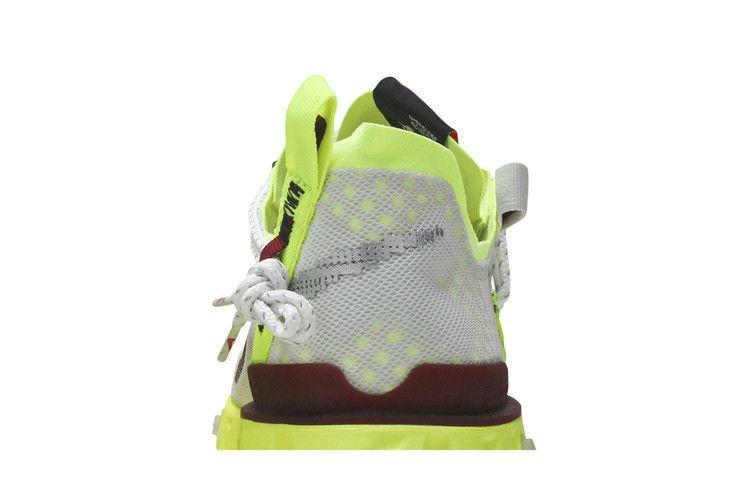 Nike React Runner ISPA Platinum Tint Volt Glow Team Red Men's Sneakers