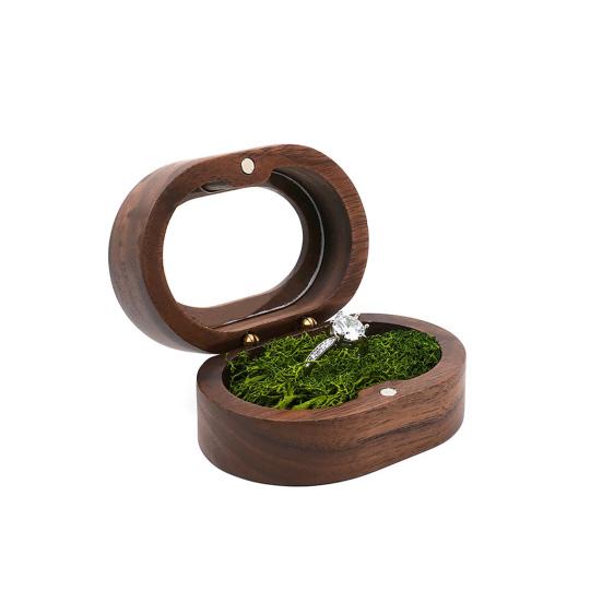 

Дисплей пылезащитный экологически чистый прозрачный твердый предложение руки и сердца надпись коробка для колец коробка для колец G