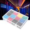 560pcs Mixed Colored Heat Shrink Tubing Wrap Cable Sleeve Shrinkable Tube 