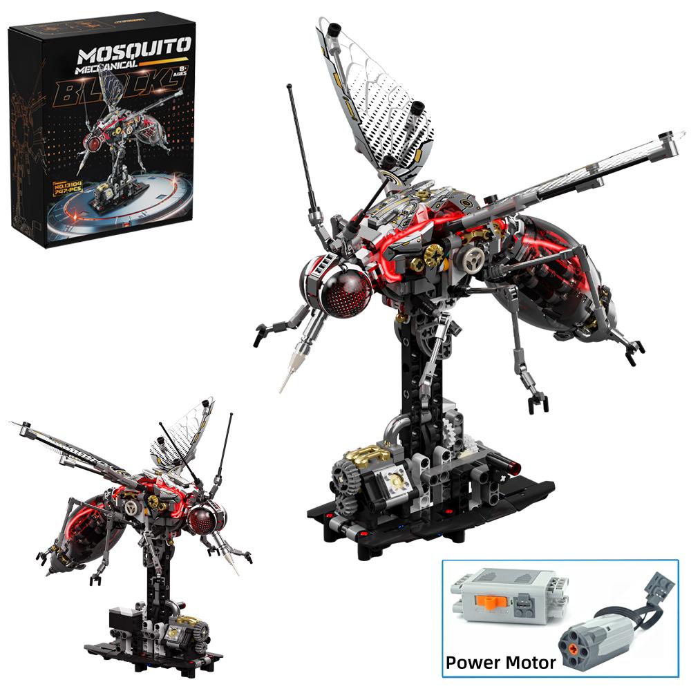 Fresh-From-Factory First-Class Mechanical High-Standard Mosquito Superior-Grade Building-Set High-Standard Bricks Premium-Quality Cyberpunk Insect
