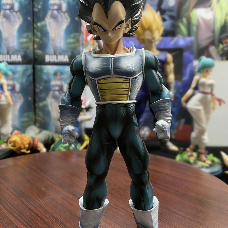 28cm Dragon Ball Anime Accessories Model Jmy White Hole Vegeta Anime Figure Super Saiya Crowd Enjoy Statue Pvc Collection Boys Toy