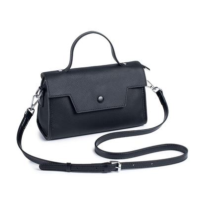 High-End Dames Crossbody Schoudertas van Echt Leer - Modieuze Kleine Vierkante Handtas