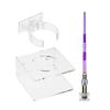 Wall Mounted Lightsaber Display Stand Acrylic Transparent Organizer Supplies for Living Room Wall Door Vertical Storage