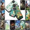 Phone Cover for Motorola Moto G86 G57 E14 E15 G14 G34 G35 G84 G24 A54 G15 Power E22 Casing Soft Case Wallpaper Dinosaur Anime