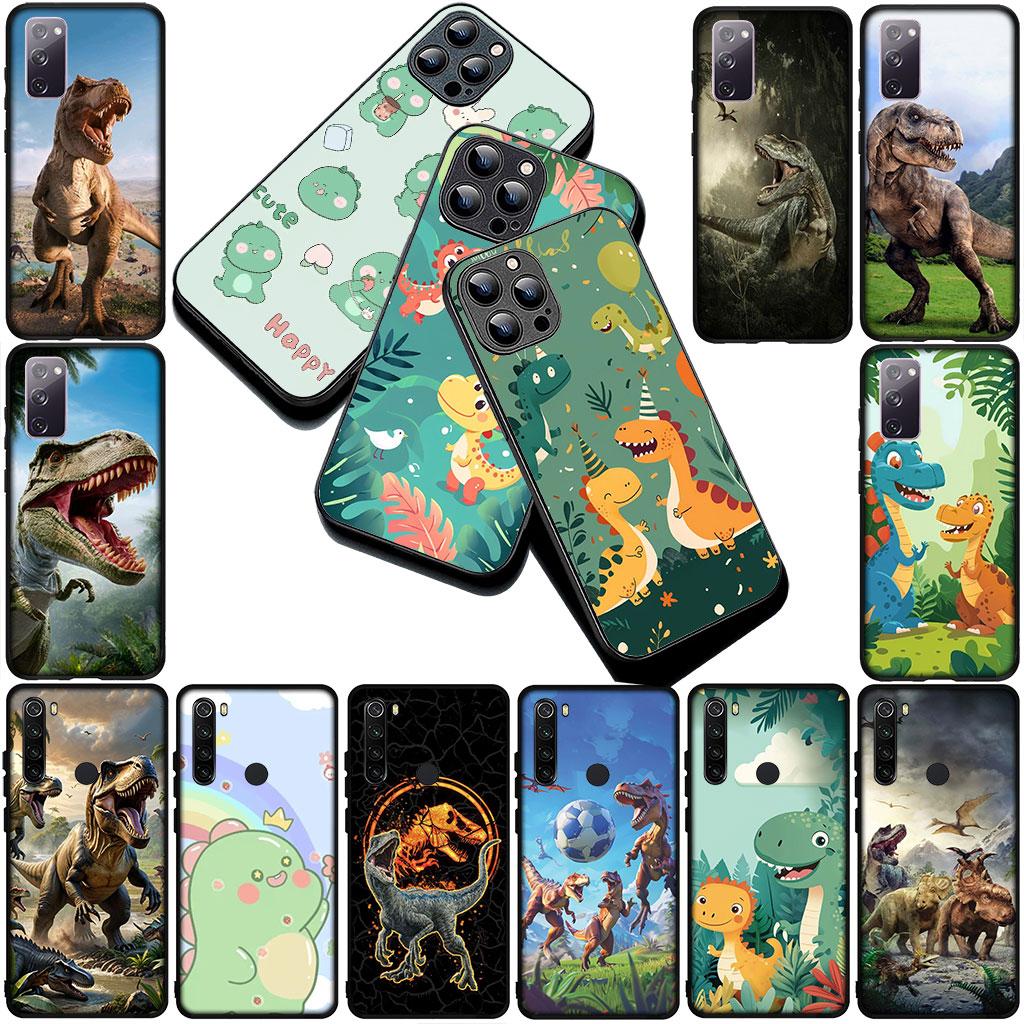 Phone Cover for Motorola Moto G86 G57 E14 E15 G14 G34 G35 G84 G24 A54 G15 Power E22 Casing Soft Case Wallpaper Dinosaur Anime