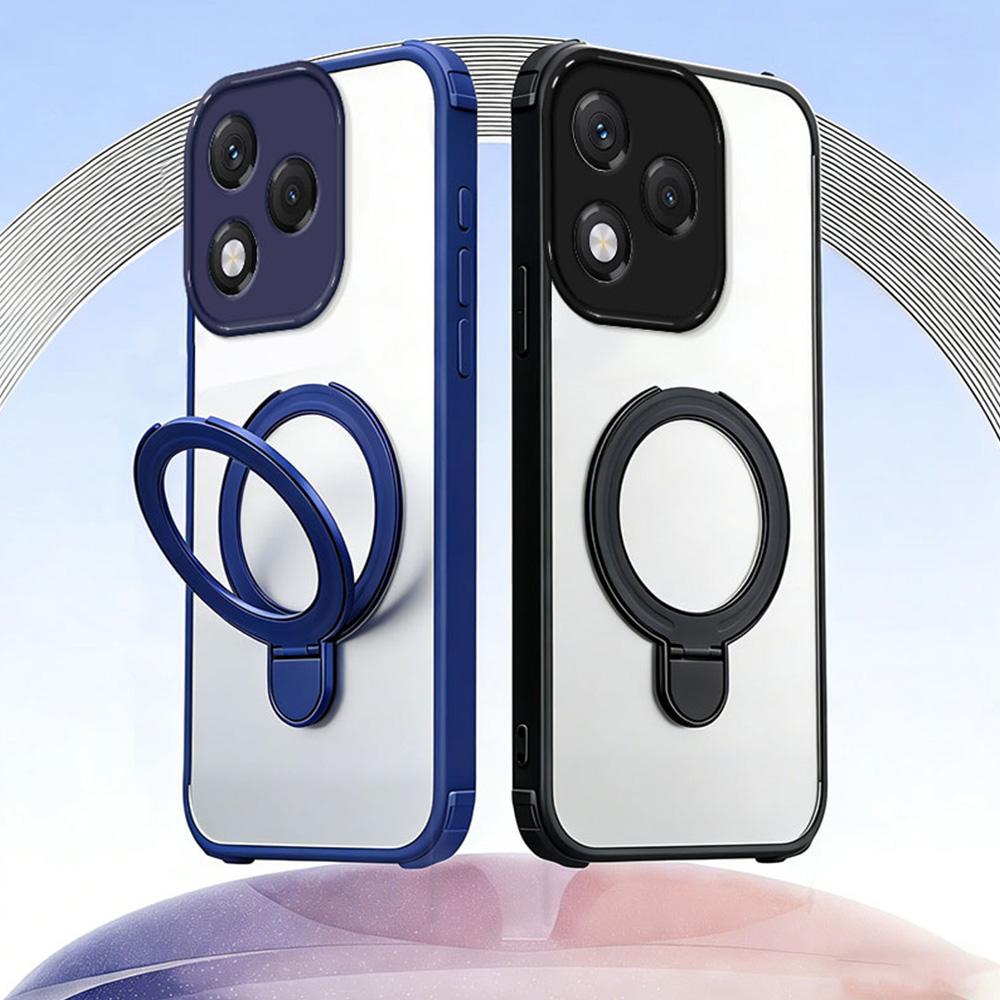 Odporne na wstrząsy etui na telefon z magnetycznym uchwytem dla Honor 400 Lite 200 Pro 200 Magic 8 7 Pro X9C X9D X9B X9A X8B X7D X7C X7A X6C X6B X5C Plus Silikonowe etui